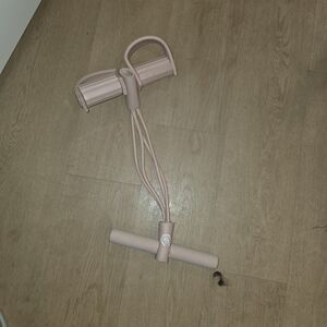 Pink Resistance Band with Handles